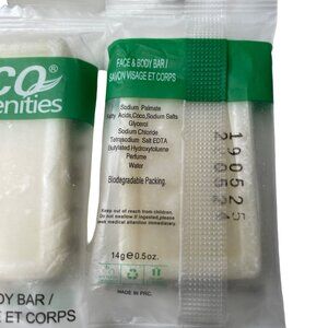 ECO Amenities Travel Size Bar Soap 4 Pack1.5 oz Facial Body Bars u